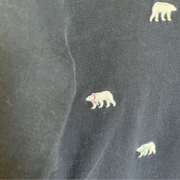 Talbots EMBROIDERED POLAR BEAR SWEATSHIRT - Picture 5 of 13